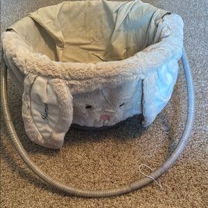 Cute Plush Bunny Basket
